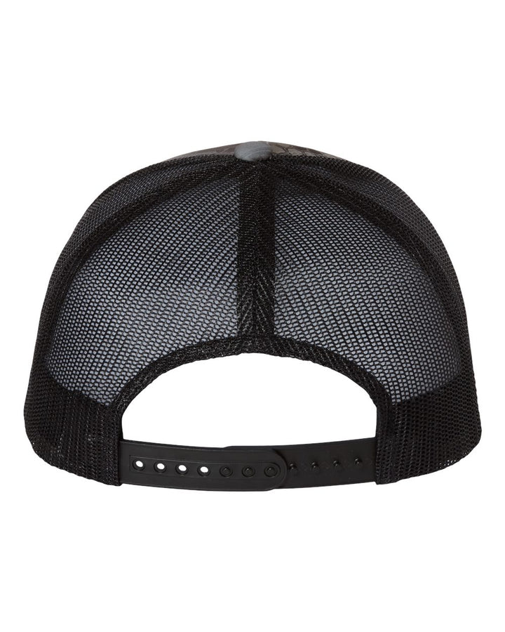 Rear View of Kryptek Raid Retro Trucker Cap - 6606