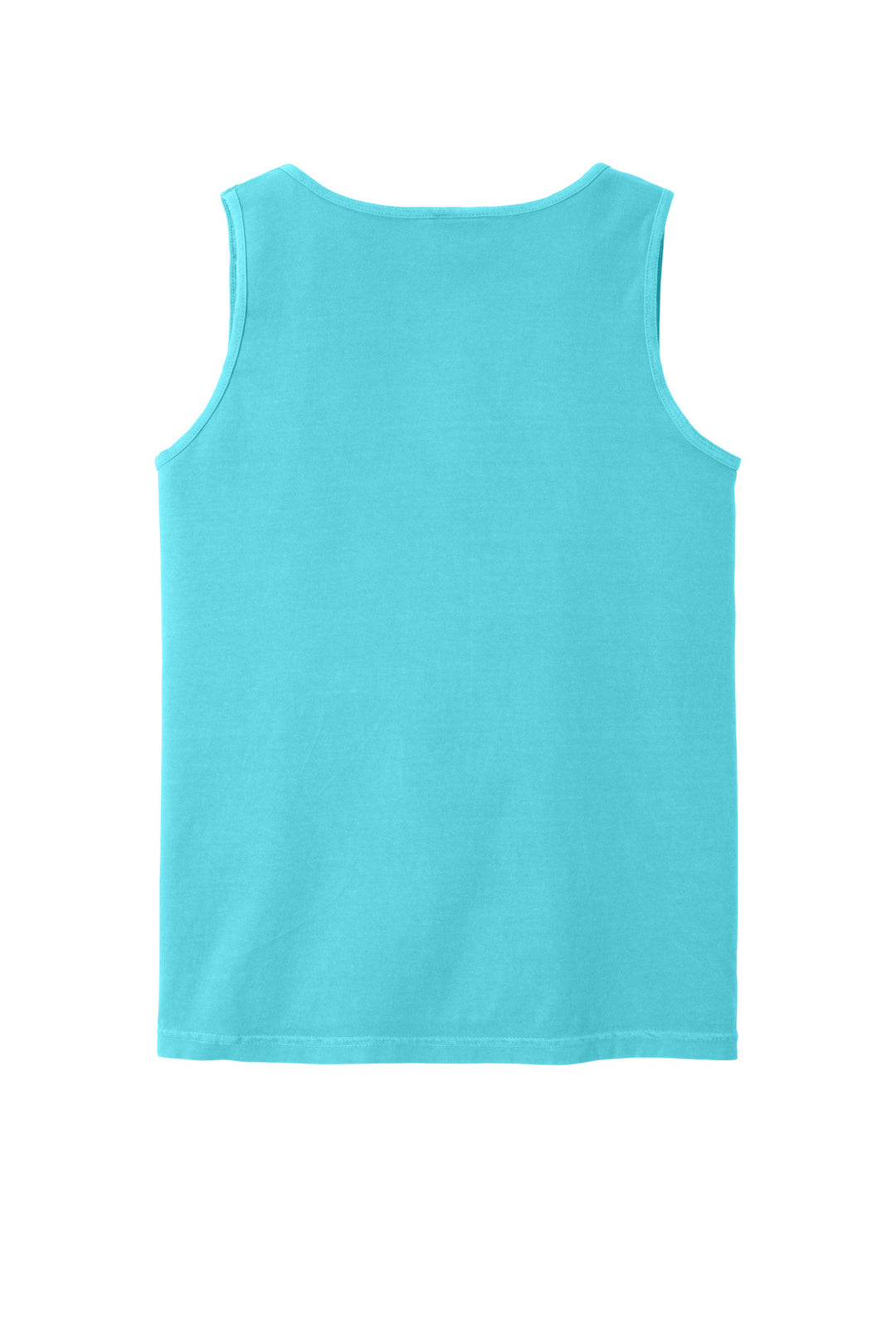 Rear View of Lagoon COMFORT COLORS Heavyweight Ring Spun Tank Top. 9360