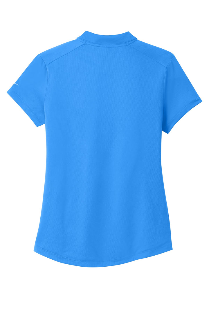 Rear View of Light Photo Bl Nike Women's Dri-FIT Legacy Polo. 838957