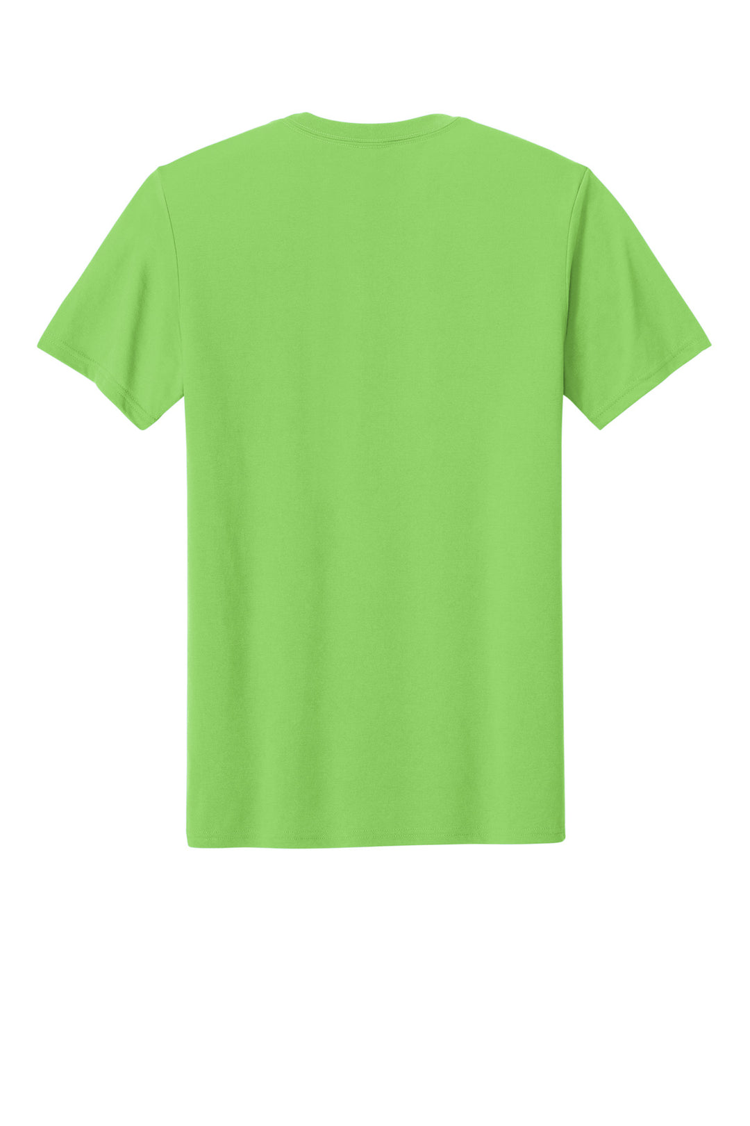 Rear View of Lime Gildan Gildan Performance T-Shirt. 42000