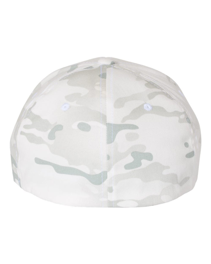 Rear View of Multicam Alpine Cotton Blend Cap - 6277