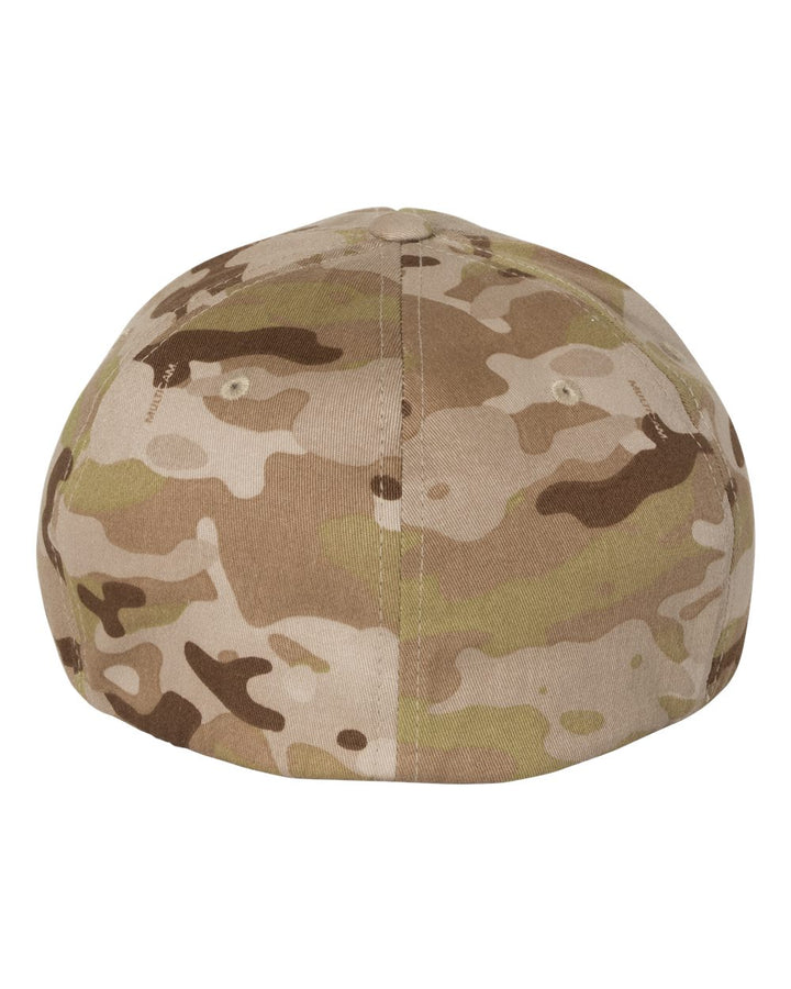 Rear View of Multicam Arid Cotton Blend Cap - 6277