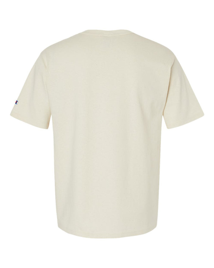 Rear View of Natural Heritage Jersey T-Shirt - T105