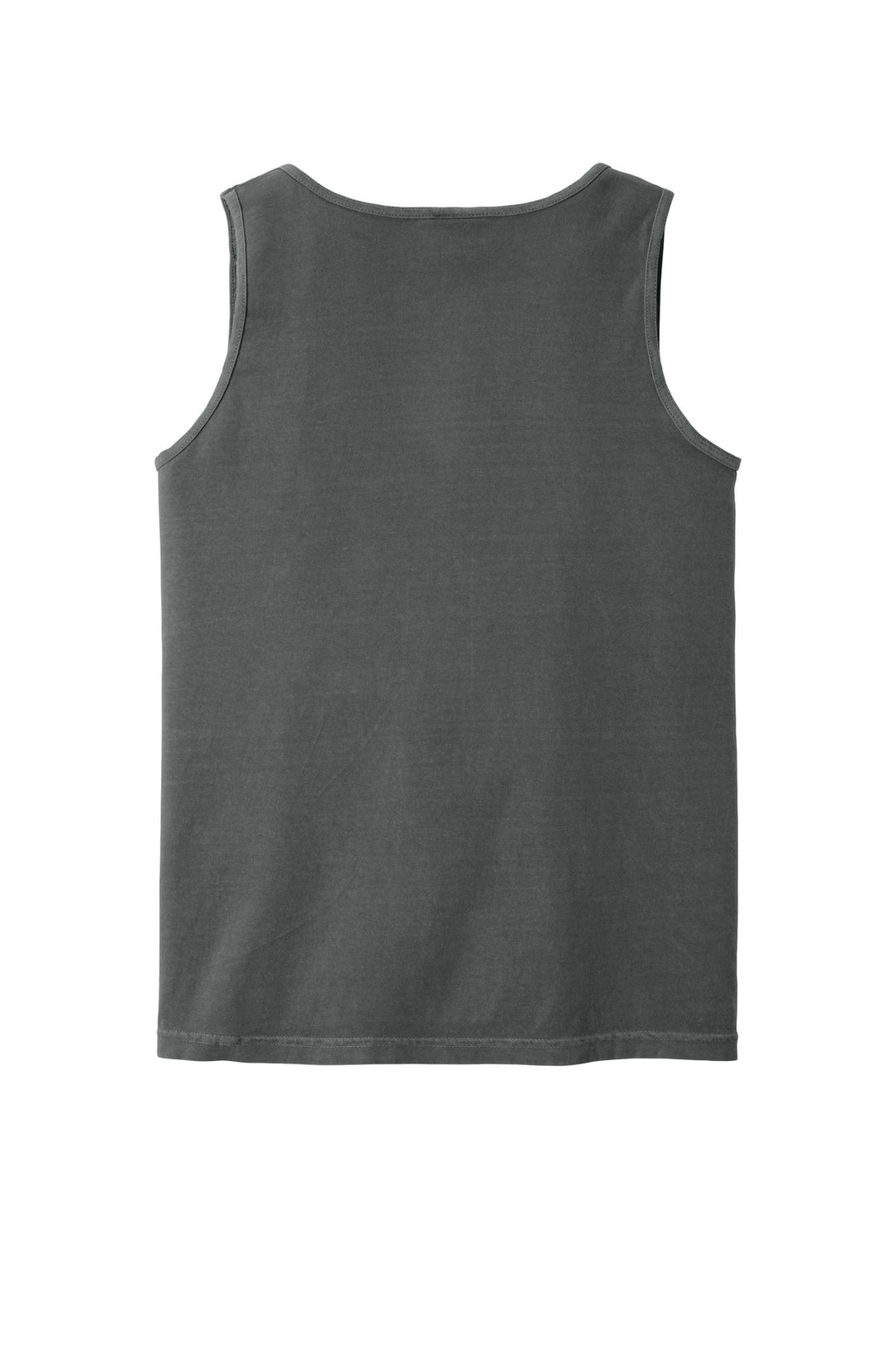 Rear View of Pepper COMFORT COLORS Heavyweight Ring Spun Tank Top. 9360