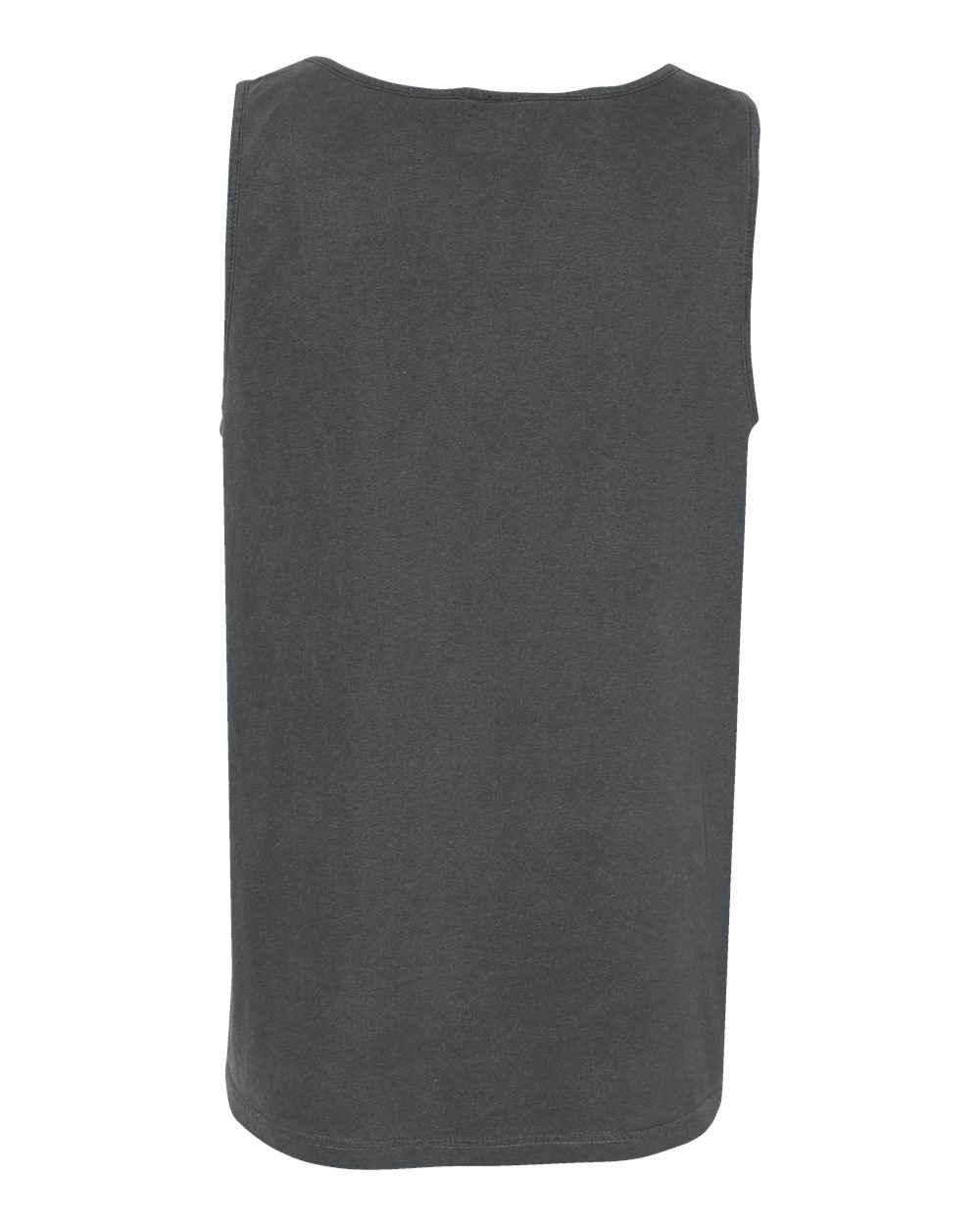 Rear View of Pepper Garment-Dyed Heavyweight Tank Top - 9360