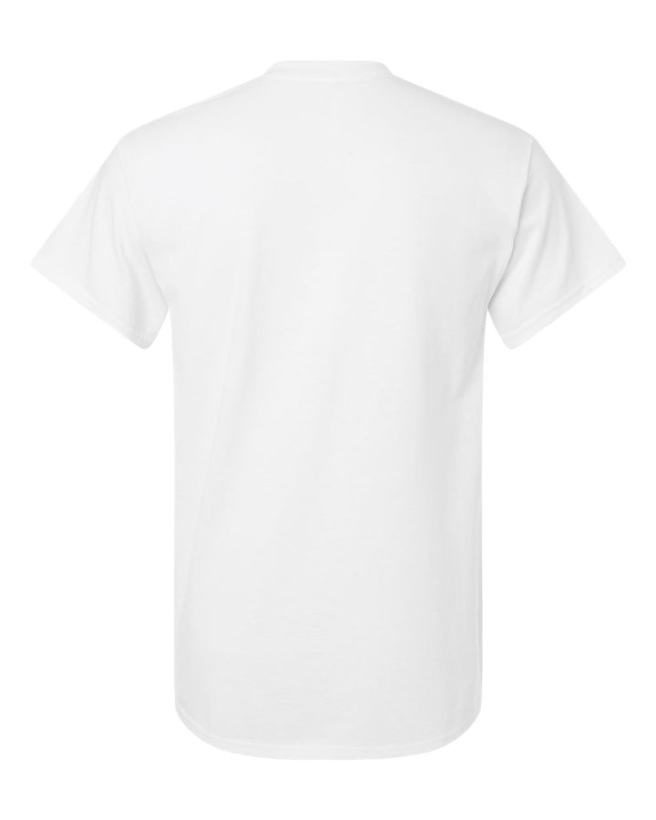 Rear View of PFD White Ultra Cotton® T-Shirt - 2000