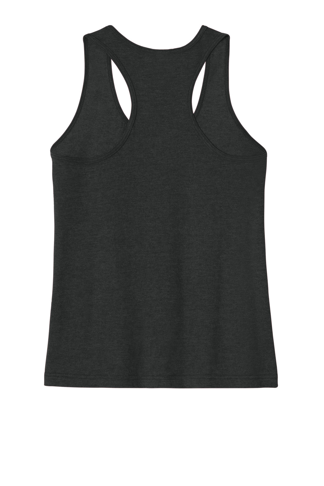 Rear View of PitchBlack Gildan Softstyle Women's CVC Racerback Tank 64220LCVC