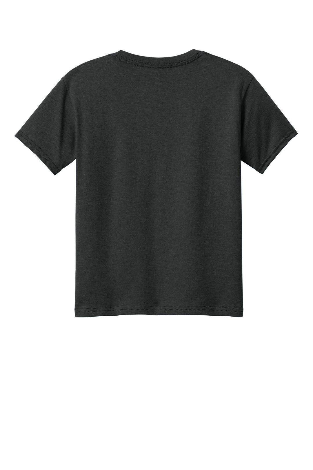 Rear View of PitchBlMst Gildan Youth Softstyle CVC Tee 64000BCVC