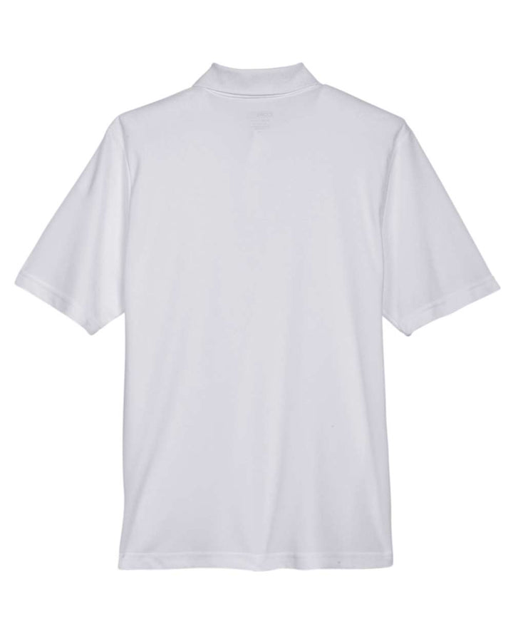 Rear View of Platinum Men's Origin Performance Piqué Polo - 88181