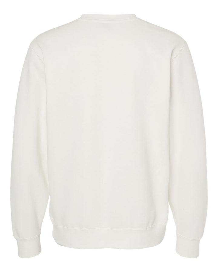 Rear View of Prepared For Dye Midweight Pigment-Dyed Crewneck Sweatshirt - PRM3500