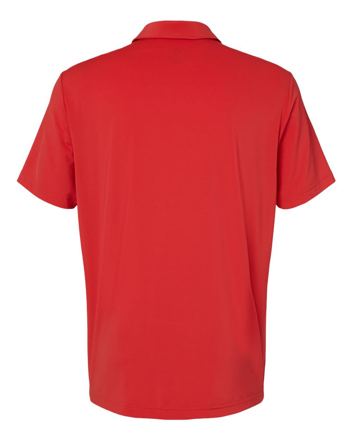 Rear View of Real Coral Ultimate Solid Polo - A514