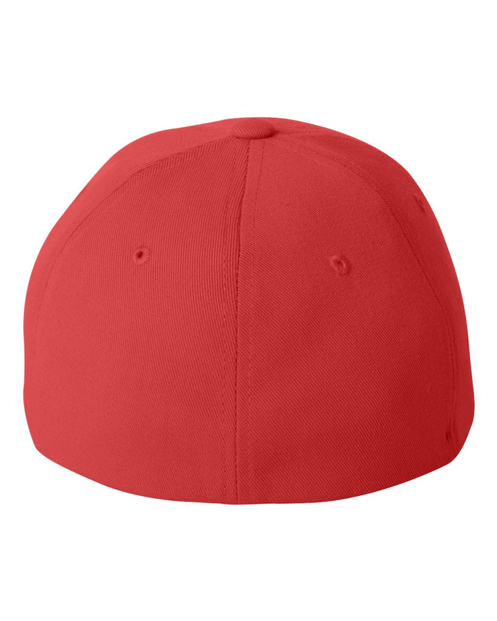 Rear View of Red Pro-Formance® Cap - 6580
