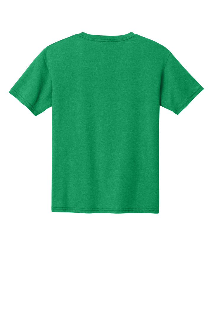 Rear View of RetHtGreen Jerzees Classics Youth Cotton T-Shirt 363Y