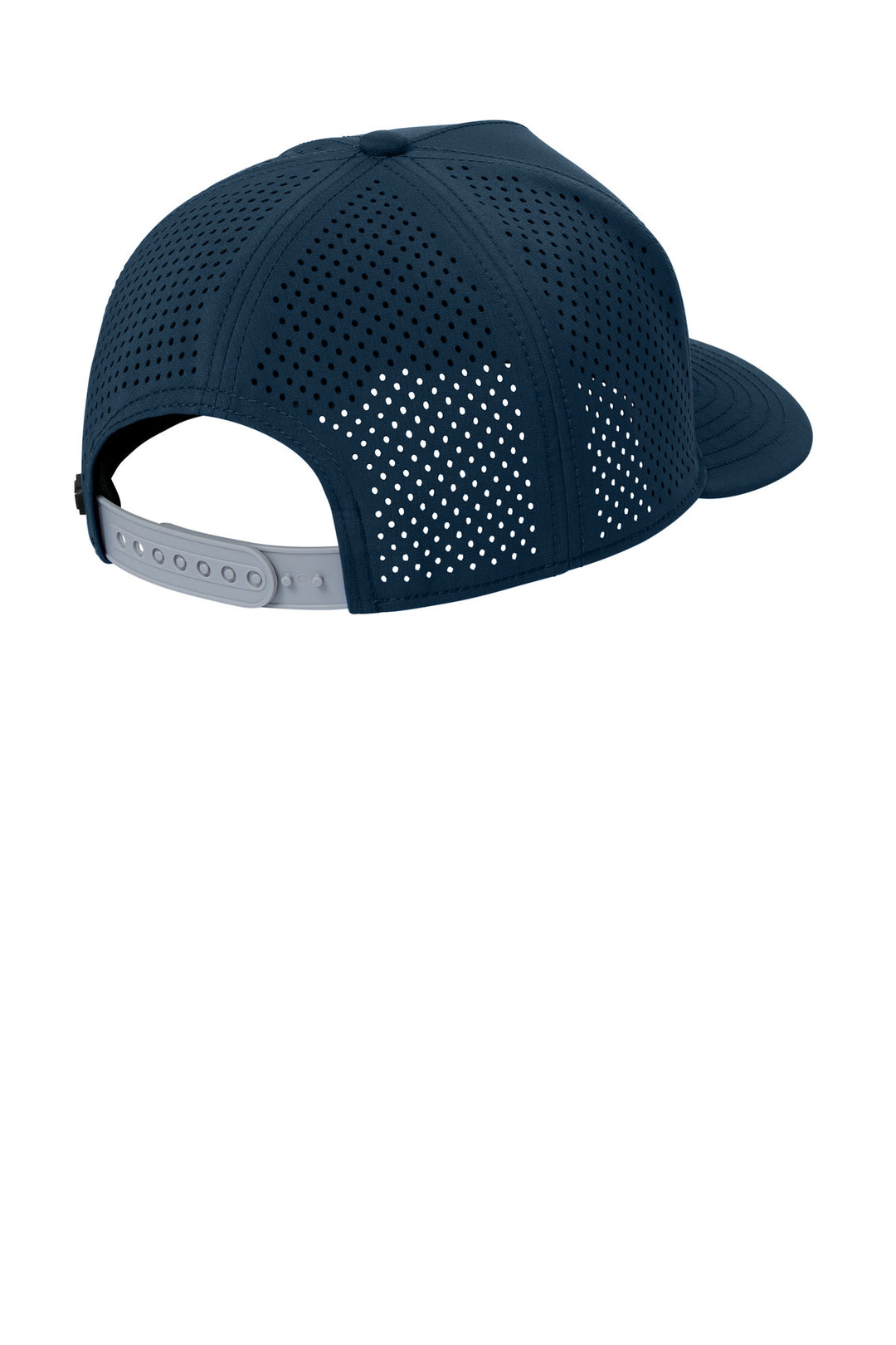 Rear View of RiverBlNv OGIO 5-Panel Performance Cap OG606