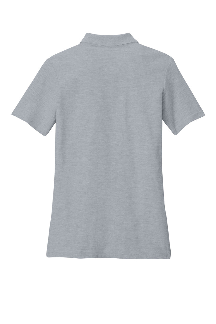 Rear View of RngSpunSpG Gildan Softstyle Women's Pique Polo 64800L