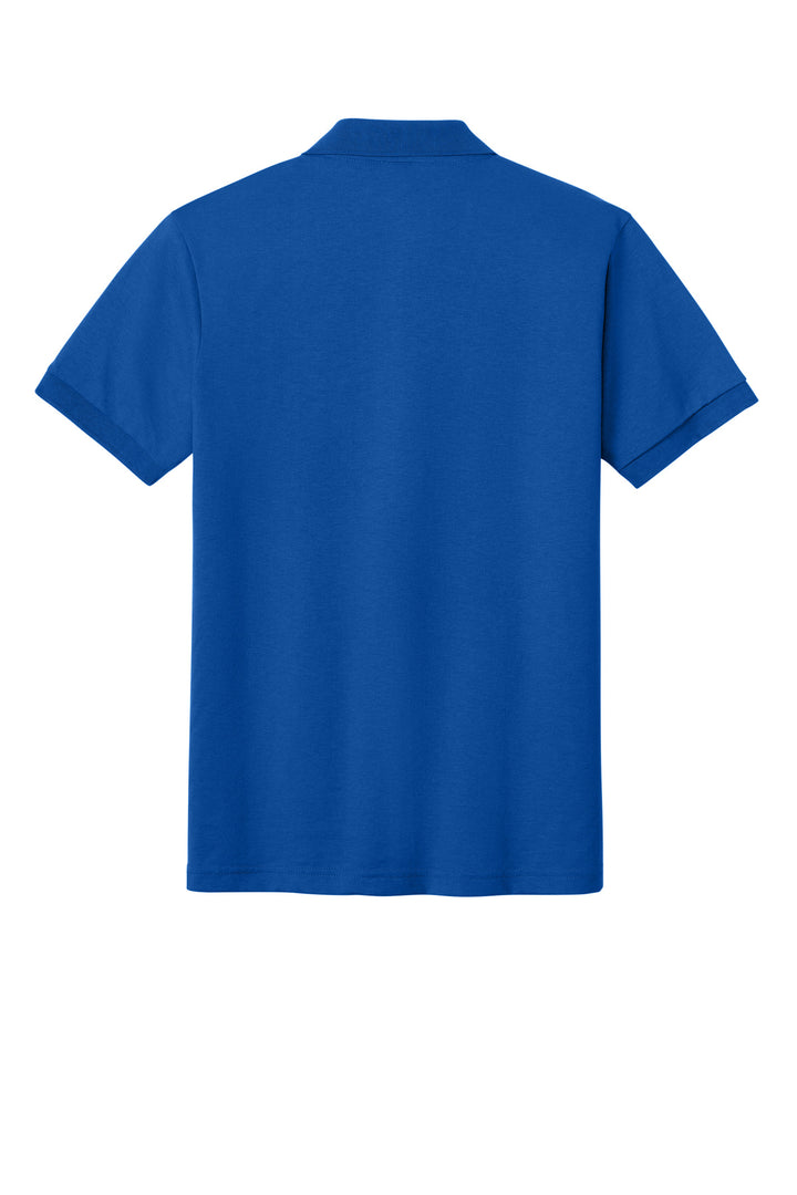 Rear View of Royal Gildan - DryBlend 6-Ounce Jersey Knit Sport Shirt. 8800