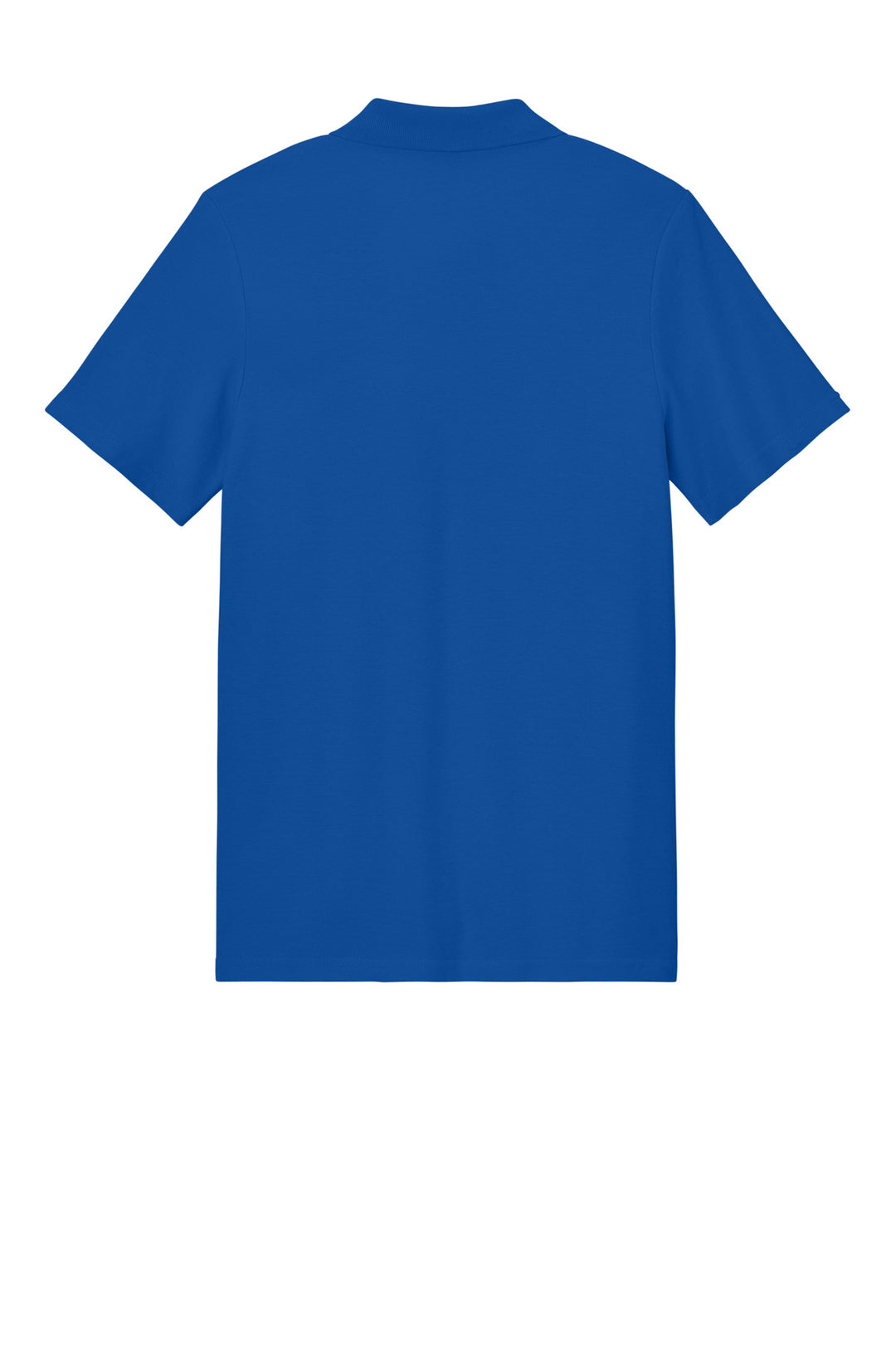 Rear View of Royal Gildan Softstyle Pique Polo 64800