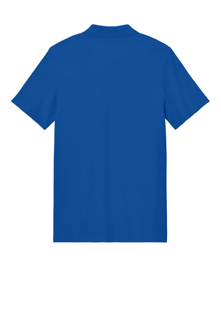 Rear View of Royal Gildan Softstyle Pique Polo 64800