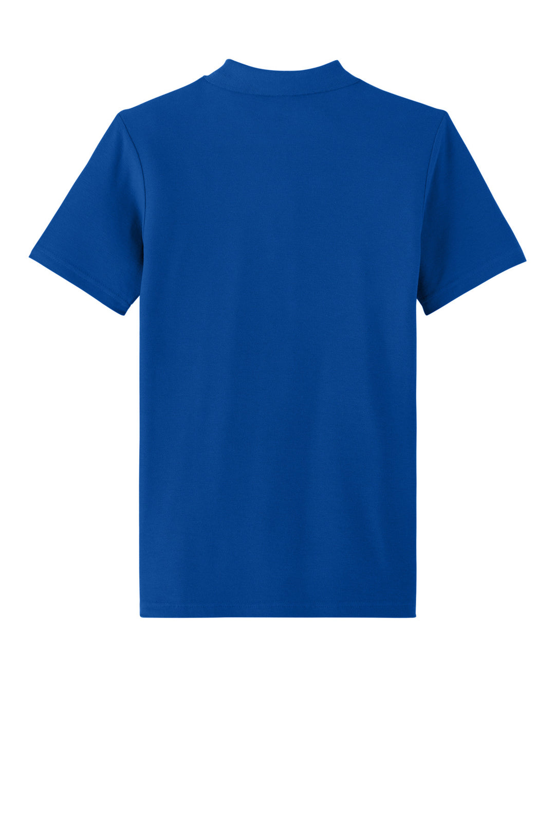 Rear View of Royal Gildan Softstyle Women's Pique Polo 64800L