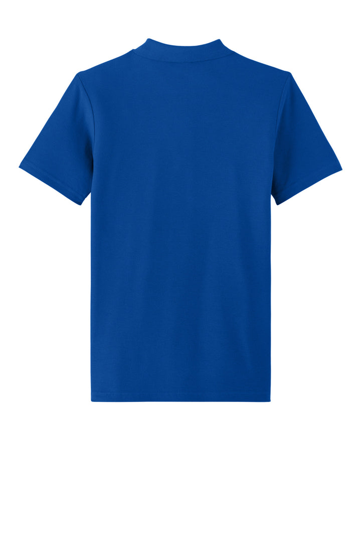 Rear View of Royal Gildan Softstyle Women's Pique Polo 64800L