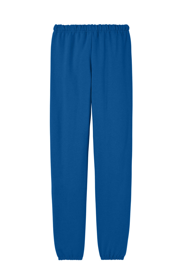 Rear View of Royal Jerzees - NuBlend Sweatpant. 973M