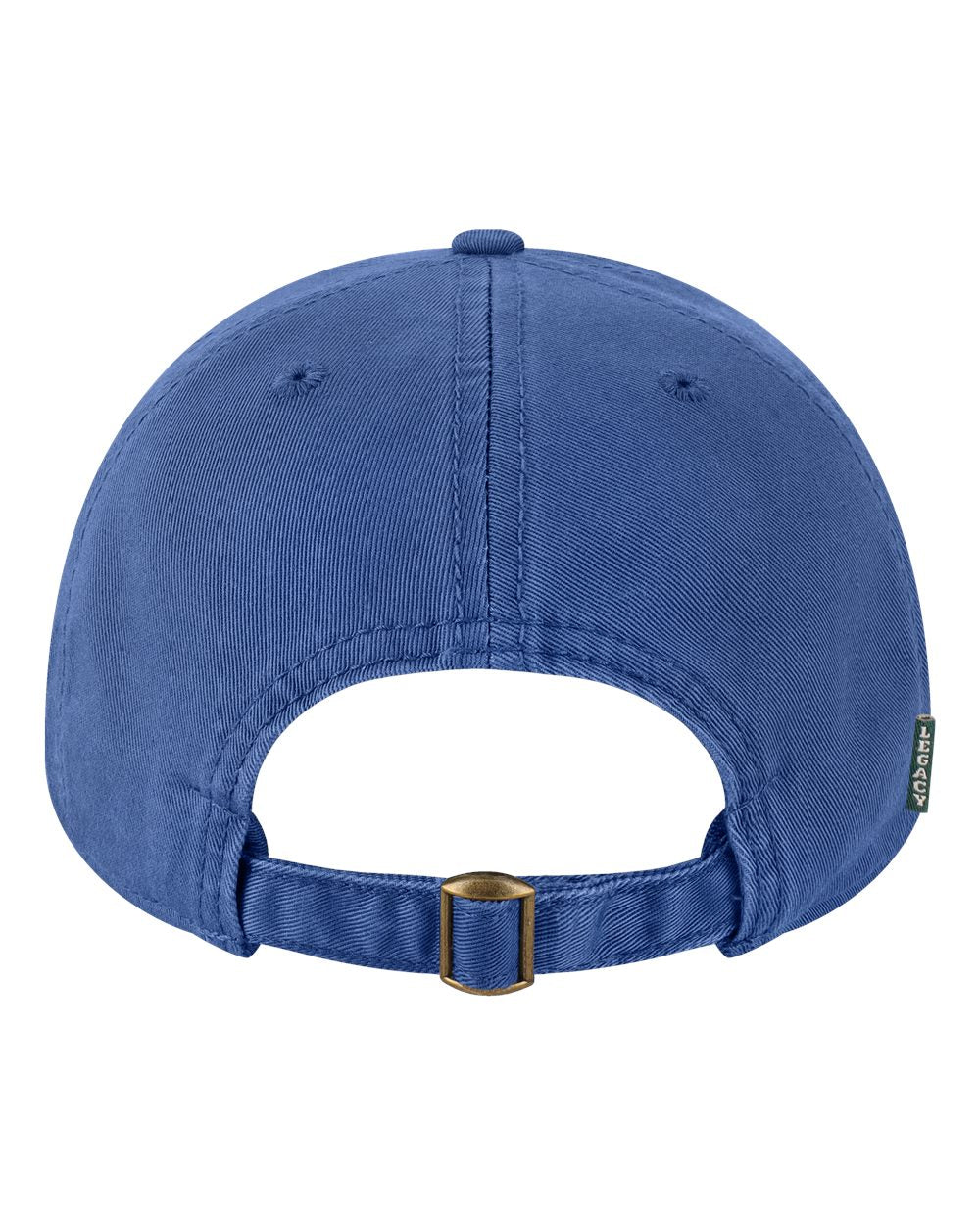 Rear View of Royal Relaxed Twill Dad Hat - EZA