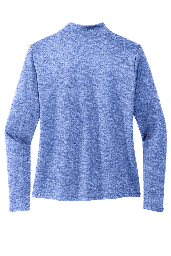 Rear View of RoyalHt Nike Women's Dri-FIT Element 1/2-Zip Top NKDH4951