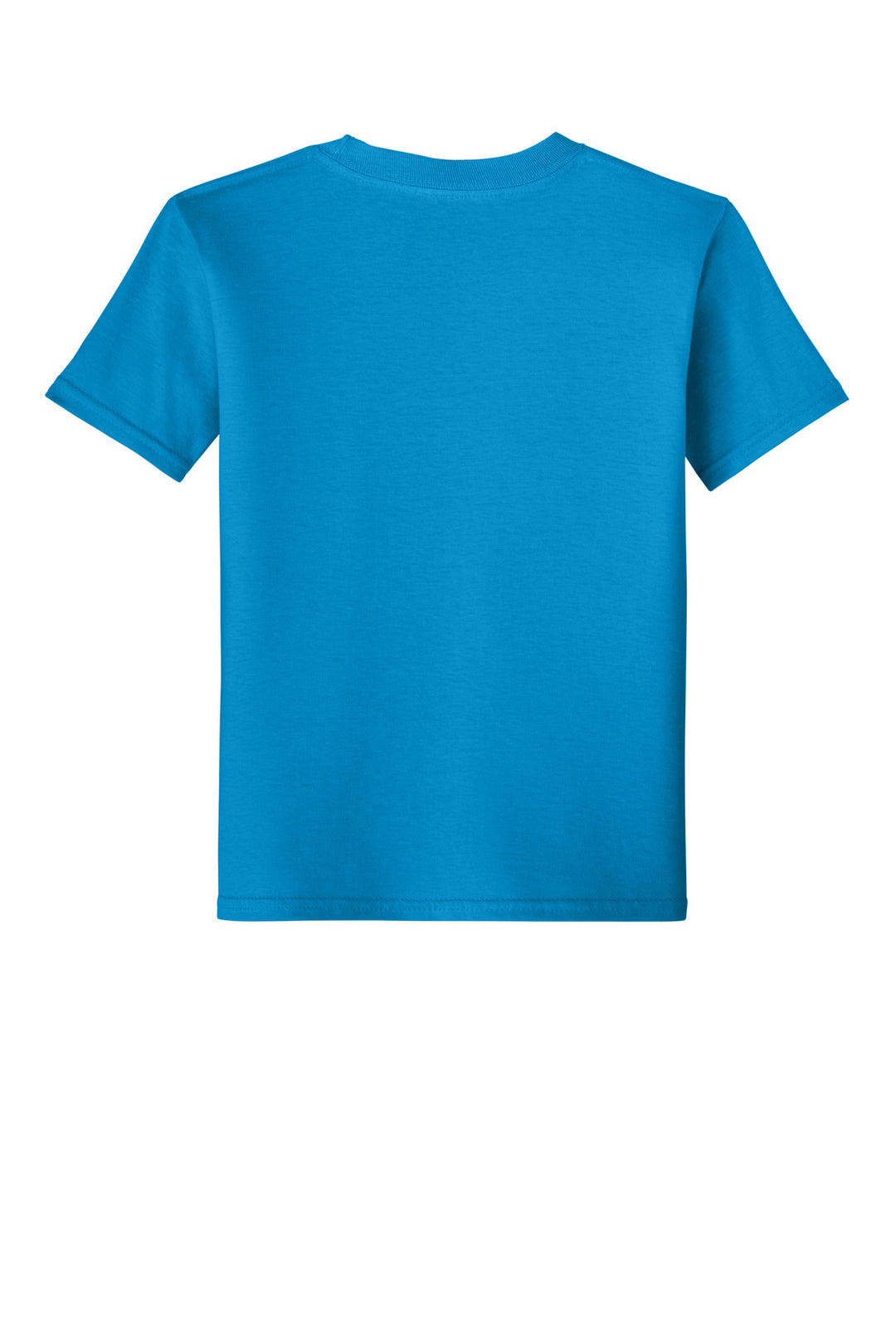 Rear View of Sapphire Gildan Youth Softstyle T-Shirt 64000B