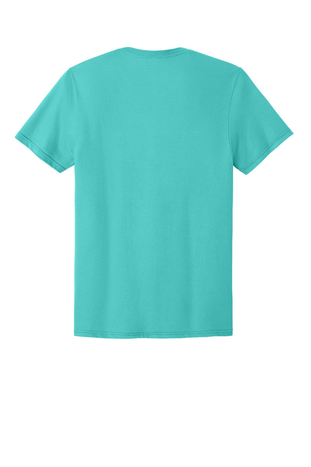 Rear View of ScubaBlue Jerzees Classics Unisex Cotton T-Shirt 363M