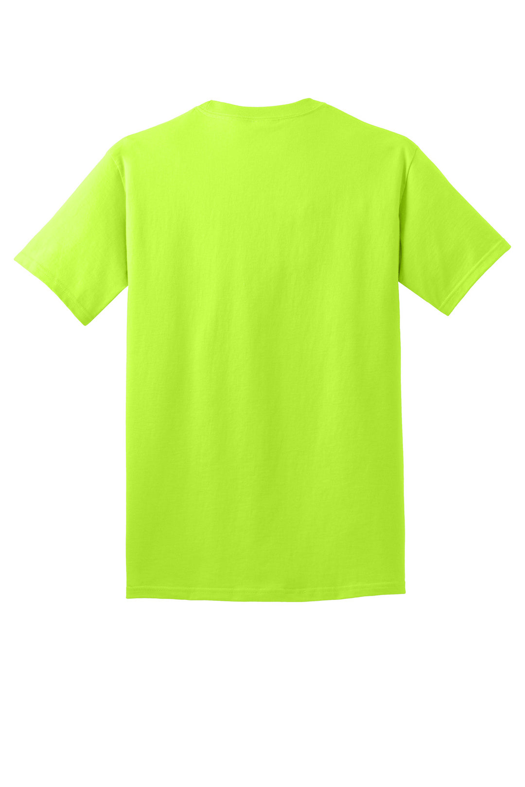 Rear View of SGreen Port & Company - Core Cotton Tee. PC54