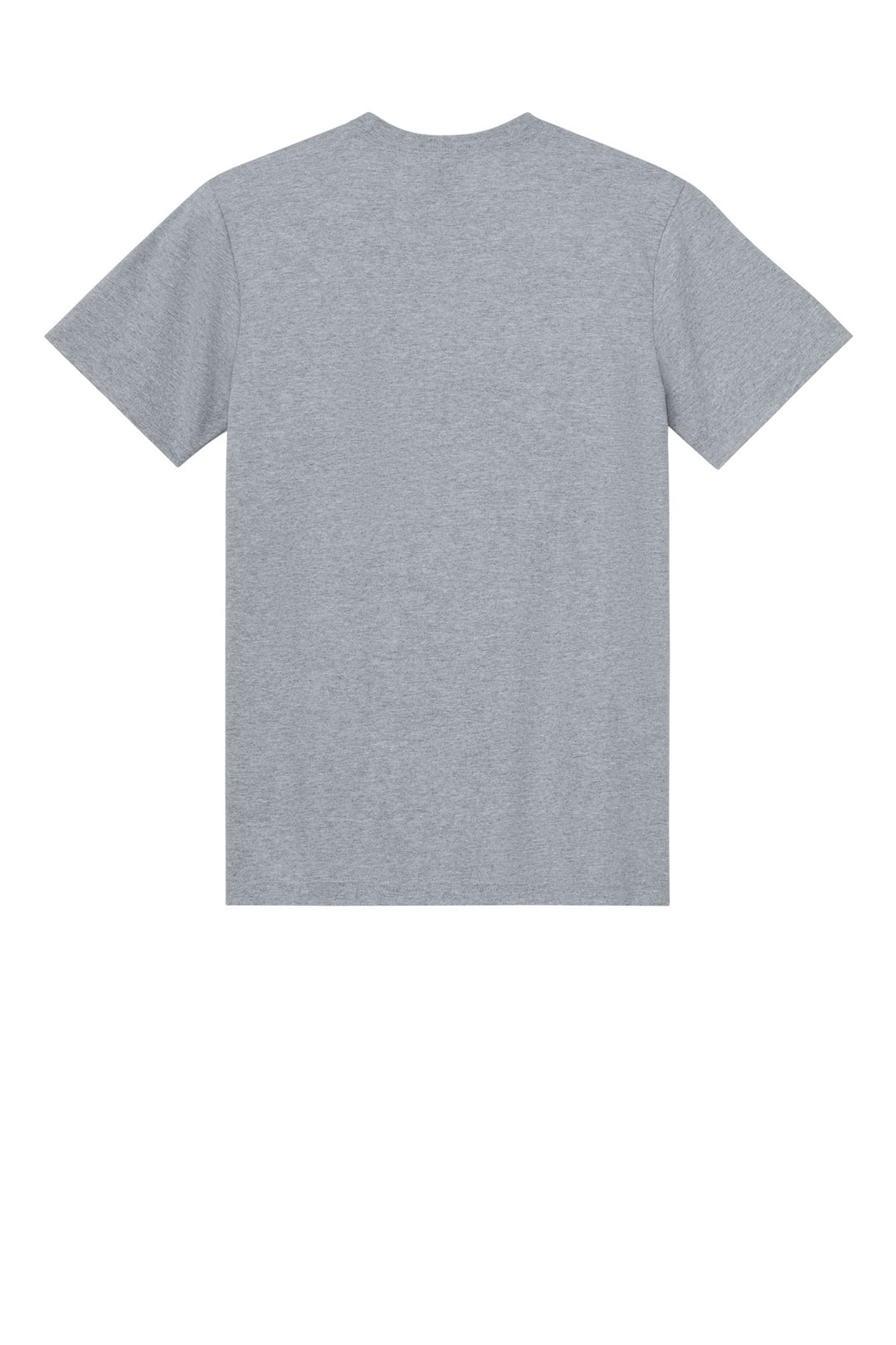 Rear View of SportGrey Gildan Light Cotton Tee 3000