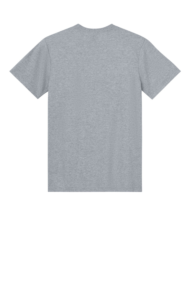 Rear View of SportGrey Gildan Light Cotton Tee 3000