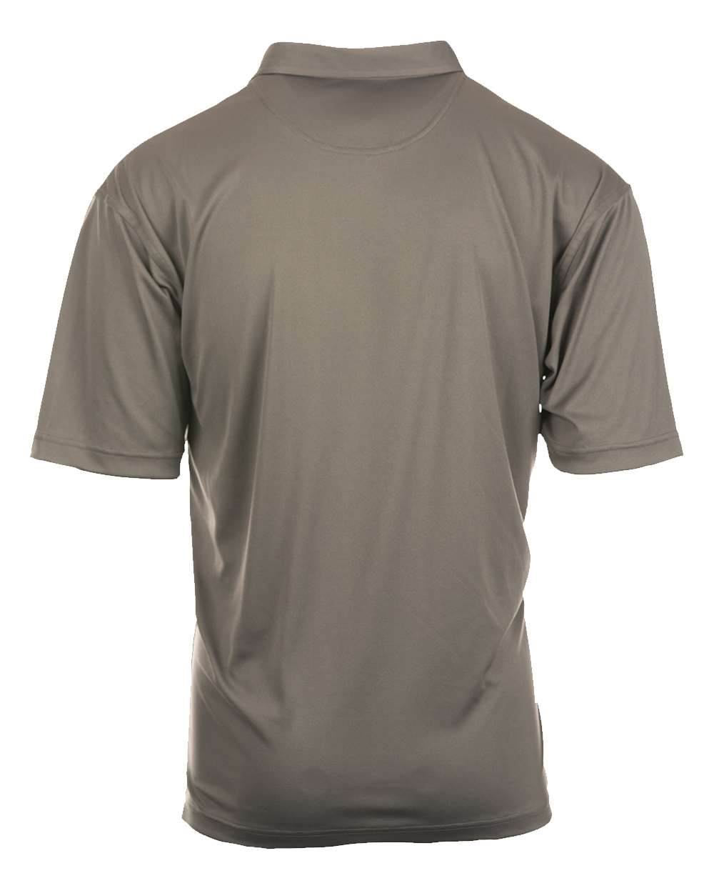 Rear View of Steel Golf Polo - 0101