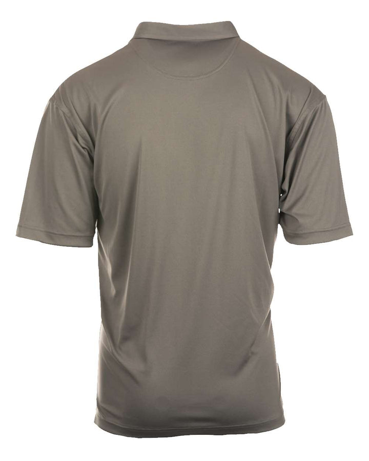 Rear View of Steel Golf Polo - 0101