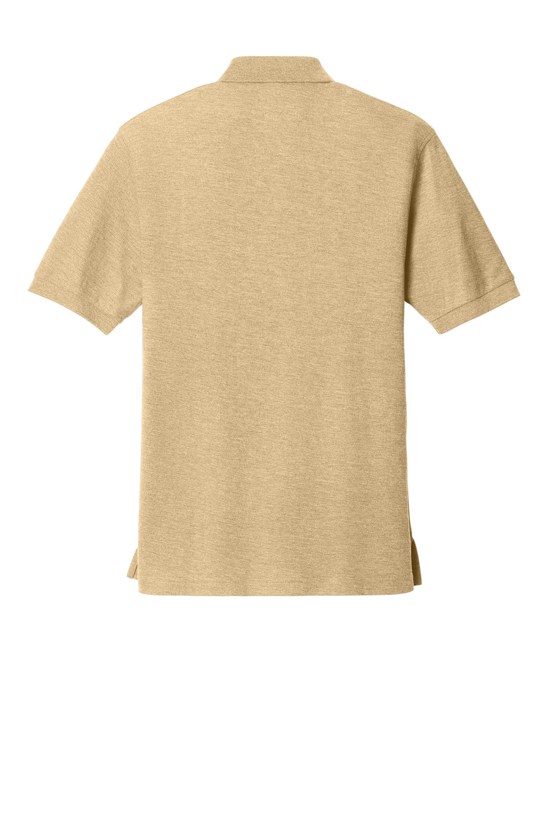 Rear View of Stone Port Authority Silk Touch Polo K500
