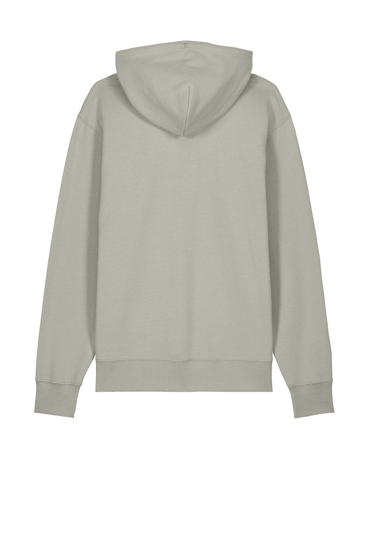 Rear View of Stone Stanley/Stella Unisex Cruiser 2.0 Hooded Sweatshirt SXU003