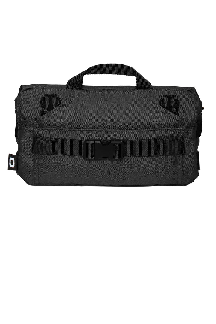 Rear View of StormGrey OGIO Utilitarian Modular Pack 91018