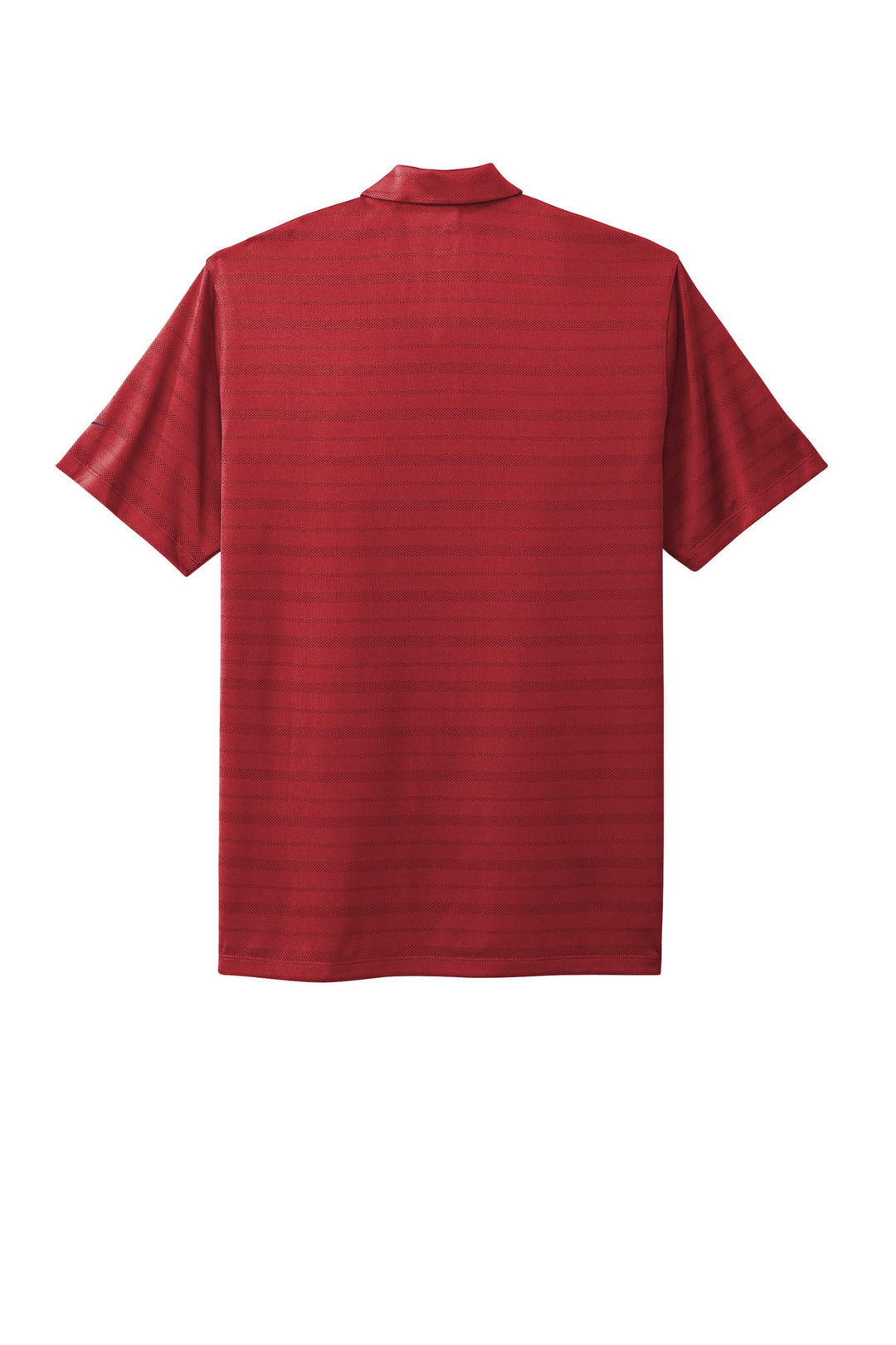 Rear View of TeamRed Nike Dri-FIT Vapor Jacquard Polo NKDC2115