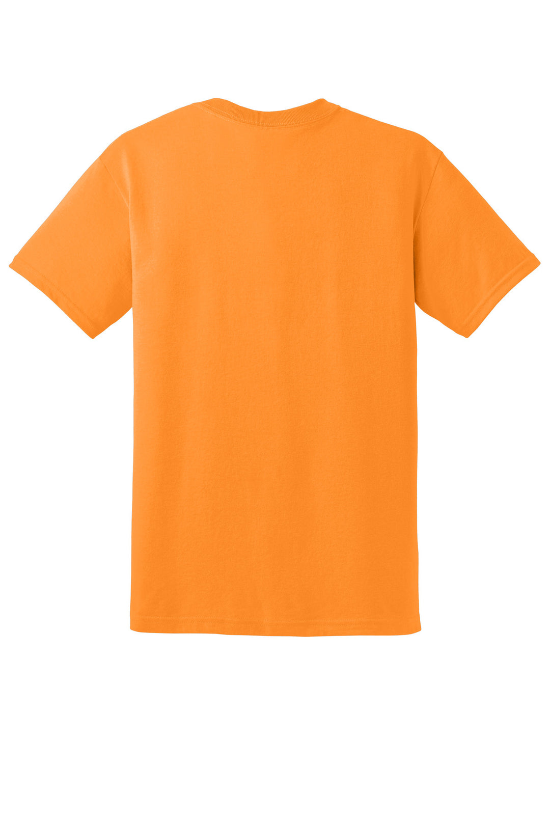 Rear View of Tennessee Orng Gildan DryBlend 50 Cotton/50 Poly T-Shirt. 8000
