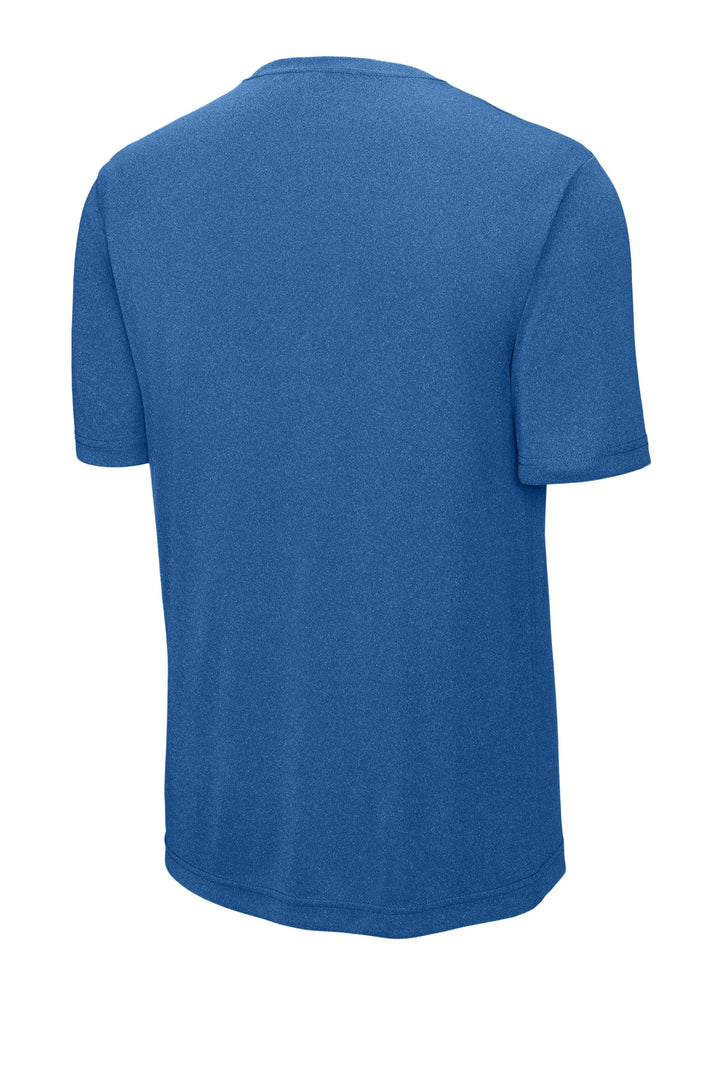 Rear View of TRoyHthr Sport-Tek PosiCharge Competitor Tee. ST350