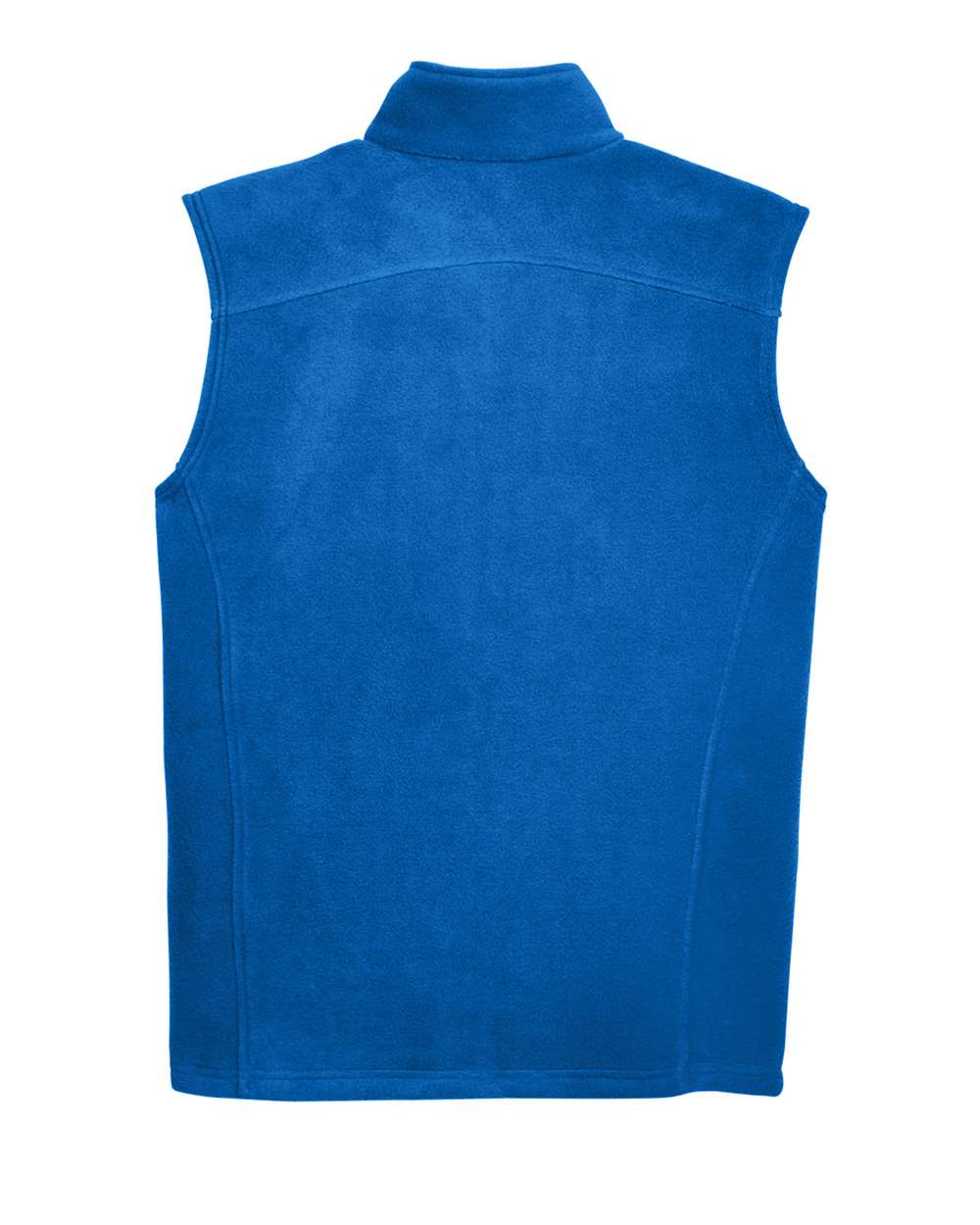 Rear View of True Royal Men's Journey Fleece Vest - 88191