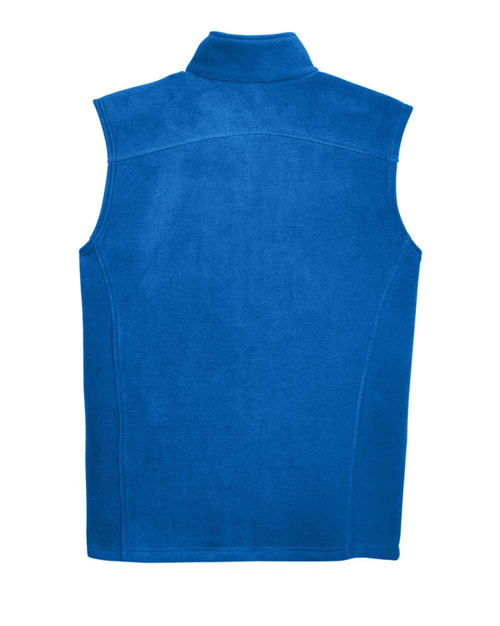 Rear View of True Royal Men's Journey Fleece Vest - 88191