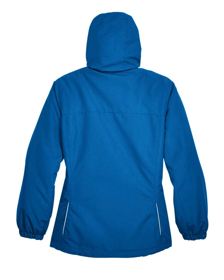 Rear View of True Royal Women's Profile Fleece-Lined All-Season Jacket - 78224
