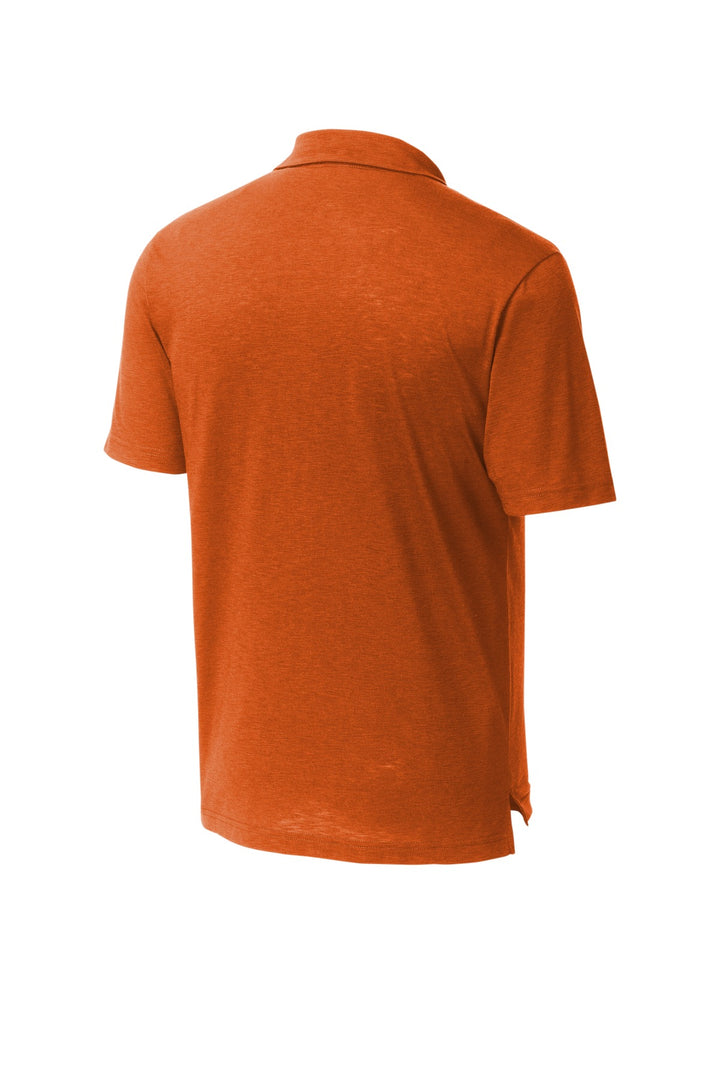 Rear View of TxOrange Sport-Tek PosiCharge Strive Polo ST530