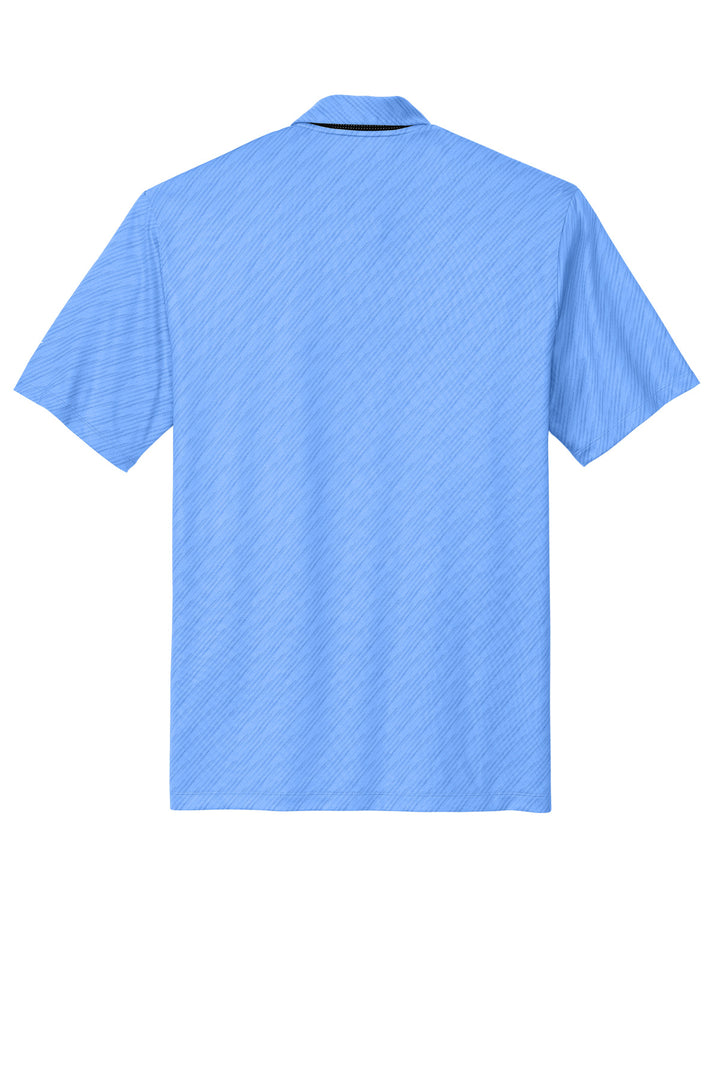 Rear View of ValorBlue Nike Vapor Dash Polo NKDX6688