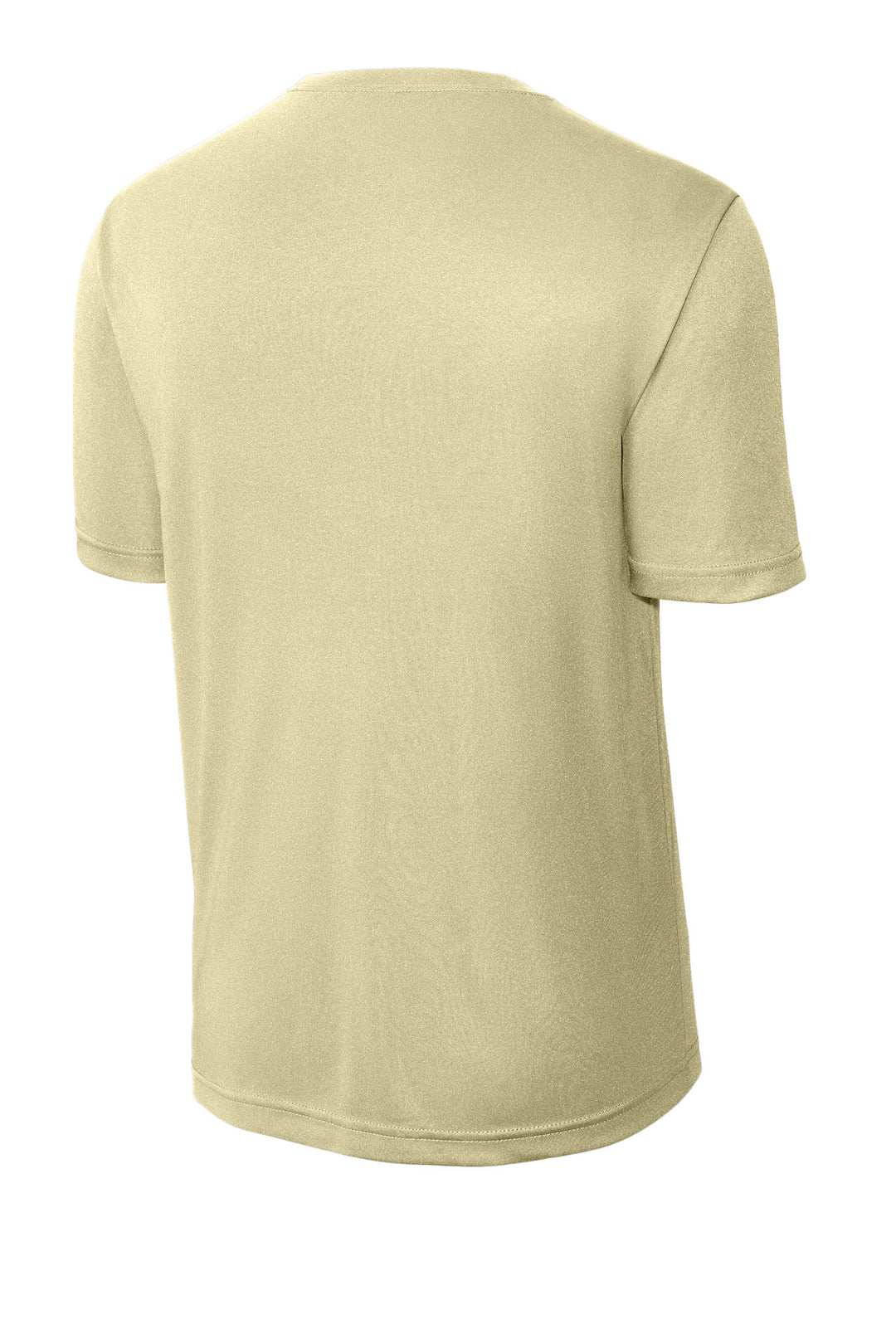 Rear View of Vegas Gold Sport-Tek PosiCharge Competitor Tee. ST350
