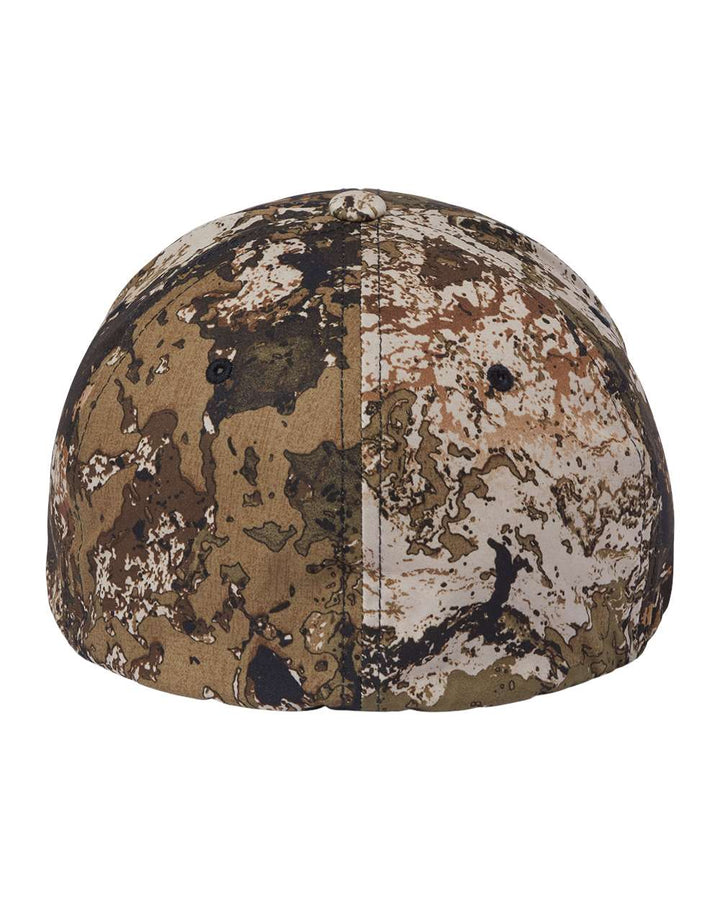 Rear View of Veil Wideland Cotton Blend Cap - 6277
