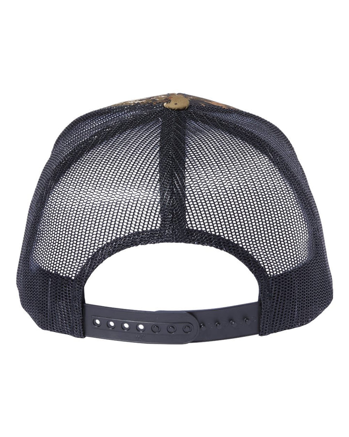 Rear View of Veil Wideland Retro Trucker Cap - 6606