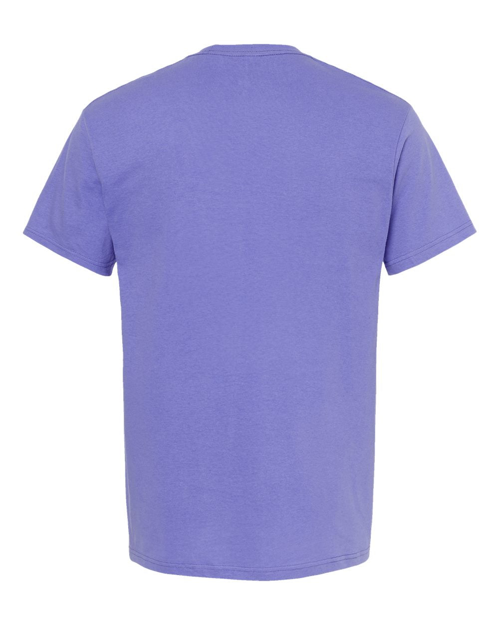 Rear View of Violet Gold Soft Touch T-Shirt - 4800