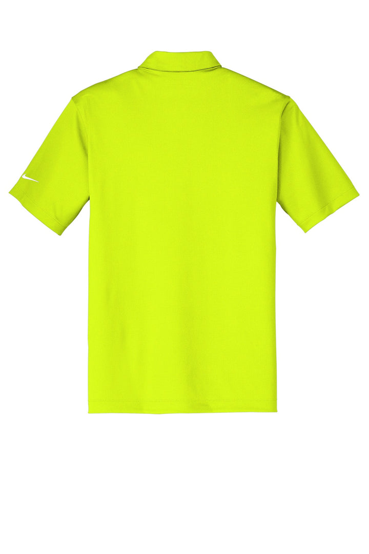 Rear View of Volt Nike Dri-FIT Vertical Mesh Polo. 637167
